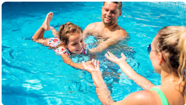 Actividades acuáticas para bebés